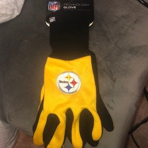 steelers gloves